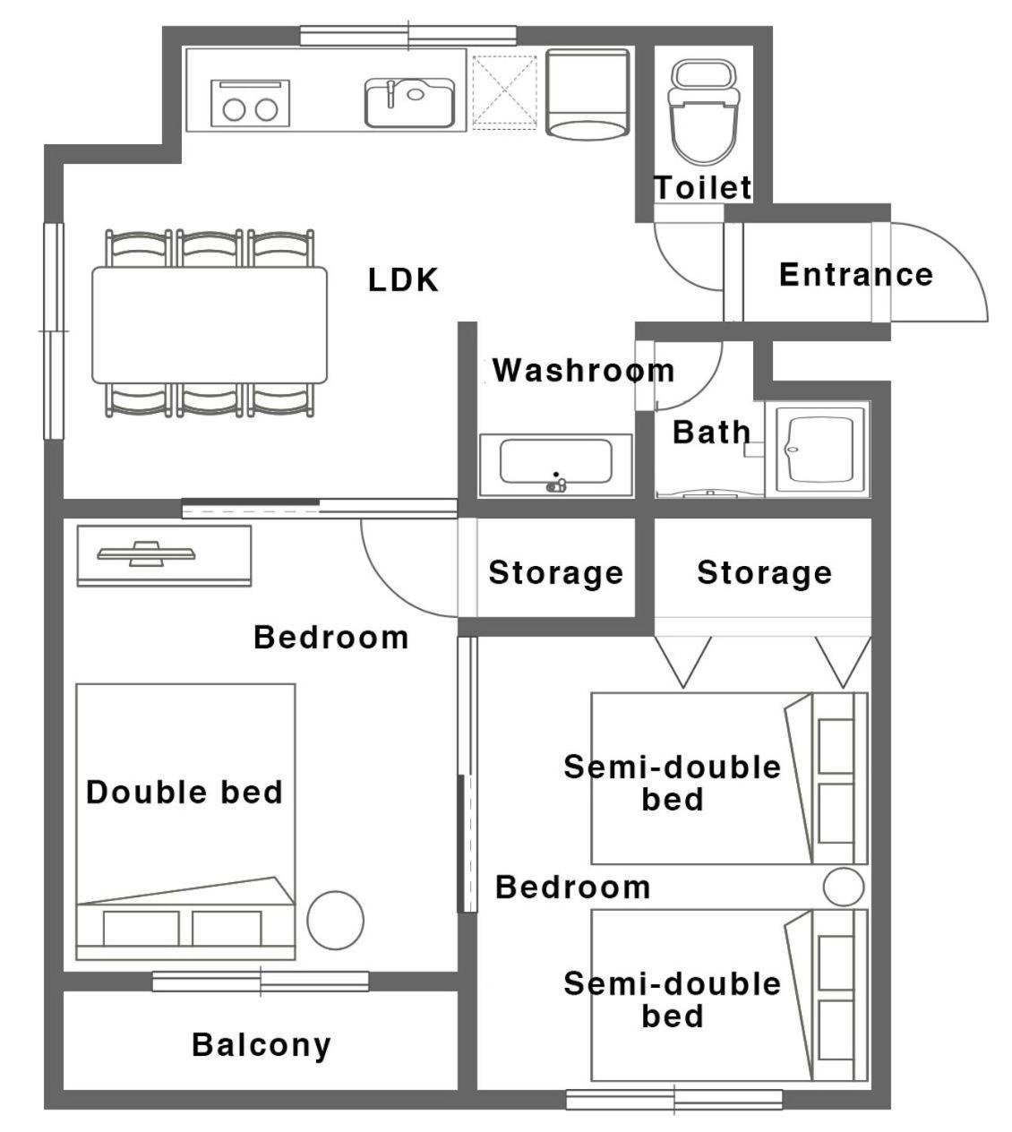 Tsukimura Building Apartmán *